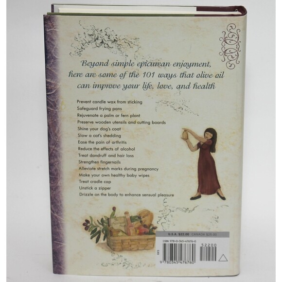THE PASSIONATE OLIVE: 101 Things to Do with Olive Oil - Carol Firenze 2005 HC/DJ - Picture 2 of 9